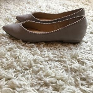 Kaari Blue Suede Flats